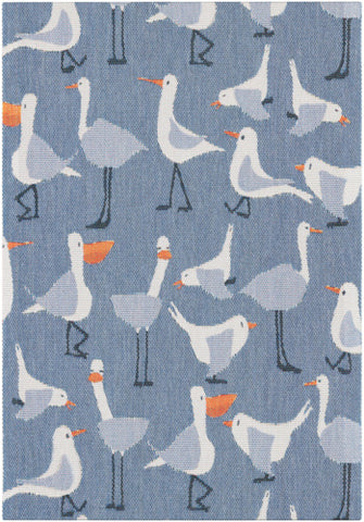 EKELUND "Måsfåglar" Organic Cotton Hand Towel  35 x 50 cm
