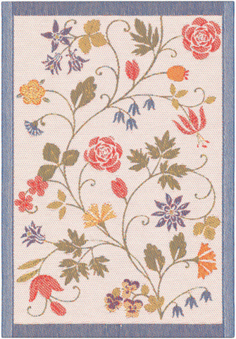 EKELUND "Flower" Organic Cotton Decorative Hand Towel  35 x 50 cm