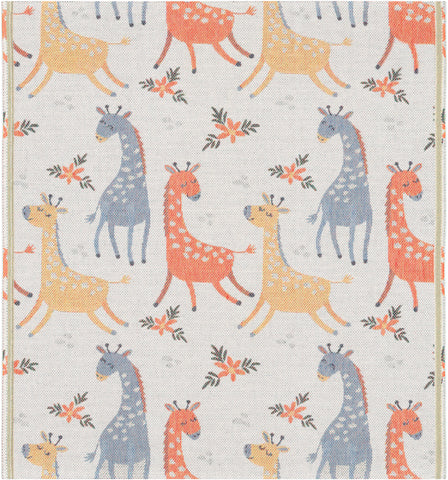 EKELUND 'Giraffer' Brushed Baby Blanket 70 x 75 cm