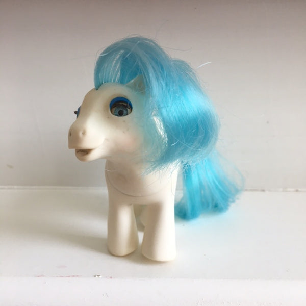 Vintage G1 MLP Baby Pony Beddy Bye Eyes Sleepy Pie 1986