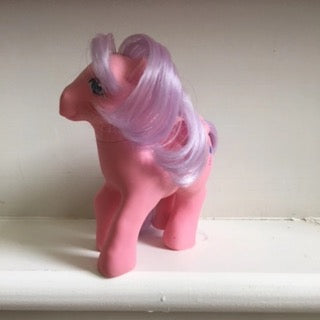 Vintage G1 My Little Pony Pegasus North Star 1984 with bird brush