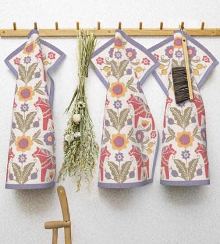 EKELUND "Kurbitshäst" Organic Cotton Decorative Hand Towel  35 x 50 cm