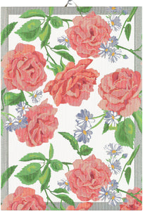 EKELUND "Rosy" Organic Cotton Decorative Hand Towel  35 x 50 cm
